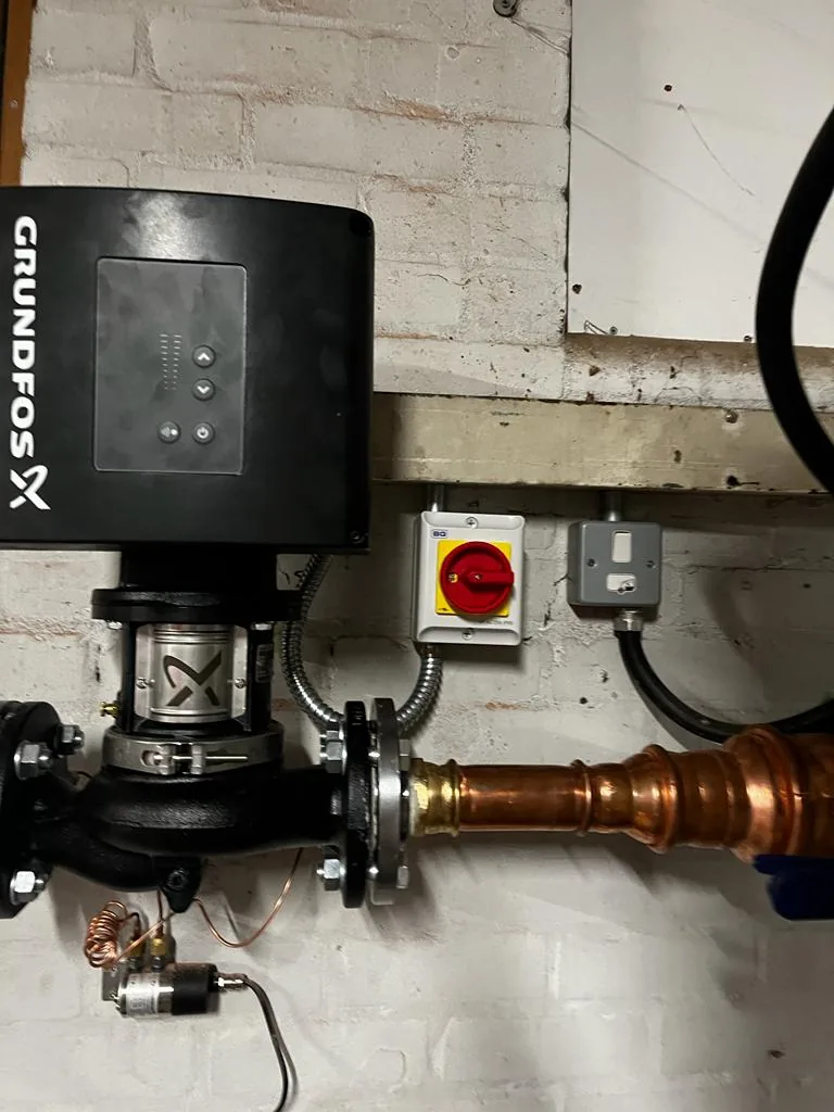 Pump equipment and local electrical isolation